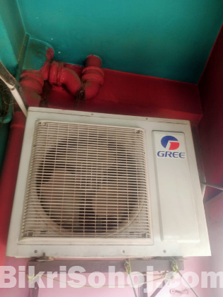 GREE SPLIT AIR CONDITIONER INDOOR & OUTDOOR UNIT